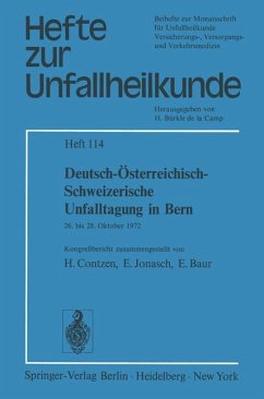 Deutsch-Österreichisch-Schweizerische Unfalltagung in Bern