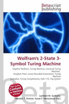 Wolfram's 2-State 3-Symbol Turing Machine