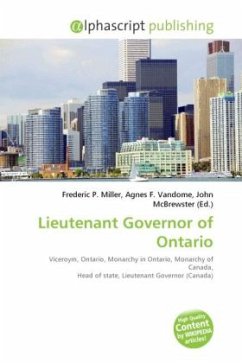 Lieutenant Governor of Ontario