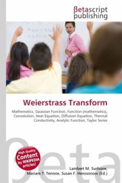 Weierstrass Transform