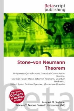 Stone von Neumann Theorem