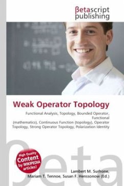 Weak Operator Topology