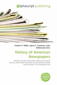 History of American Newspapers