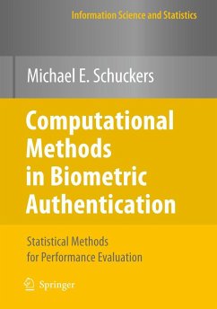 Computational Methods in Biometric Authentication - Schuckers, Michael E.