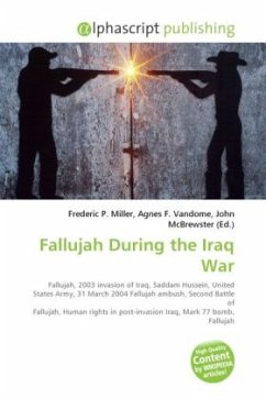 Cover Fallujah During the Iraq War
