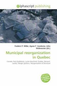 Municipal reorganization in Quebec