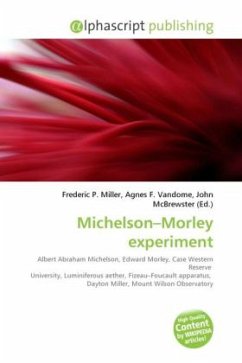 Michelson Morley experiment