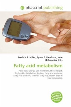 Fatty acid metabolism