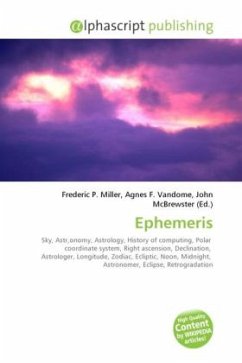 Ephemeris