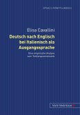 Deutsch nach Englisch bei Italienisch als Ausgangssprache