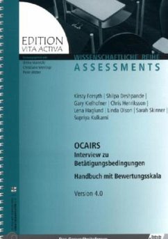 OCAIRS Interview zu Betätigungsbedingungen - Kielhofner, Gary;Forsyth, Kirsty;Haglund, Lena