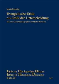 Cover Evangelische Ethik als Ethik der Unterscheidung