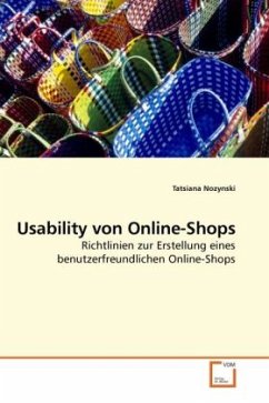 Usability von Online-Shops - Nozynski, Tatsiana