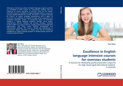 Excellence in English language intensive courses for overseas students