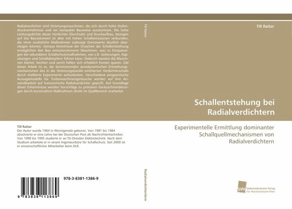 Schallentstehung bei Radialverdichtern Schallentstehung bei Radialverdichtern