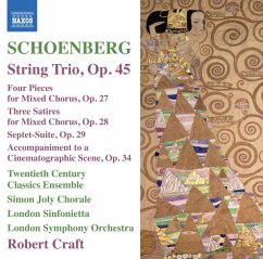 Streichtrio Op.45/Chorwerke/+ - Craft/Lso/Twentieth Century Classics Ens.