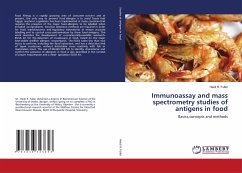 Immunoassay and mass spectrometry studies of antigens in food