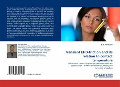 Transient EHD-friction and its relation to contact temperature