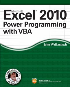 Excel 2010 Power Programming with VBA - Walkenbach, John
