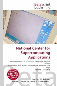 Cover National Center for Supercomputing Applications