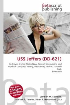 Cover USS Jeffers (DD-621)
