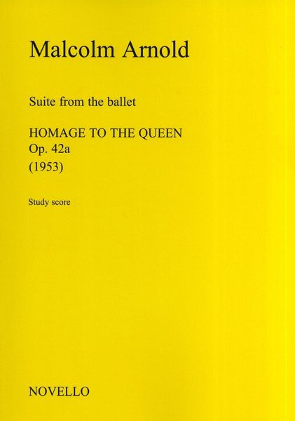 Malcolm Arnold, Suite From Homage To The Queen Orchestra Buch Malcolm Arnold, Suite From Homage To The Queen Orchestra Buch