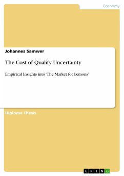 The Cost of Quality Uncertainty - Samwer, Johannes