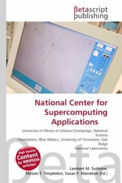 Cover National Center for Supercomputing Applications