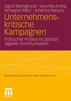Unternehmenskritische Kampagnen - Baringhorst, Sigrid;Kneip, Veronika;März, Annegret