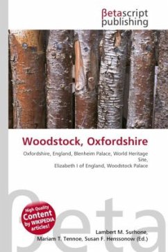 Cover Woodstock, Oxfordshire