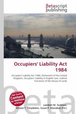 Occupiers' Liability Act 1984