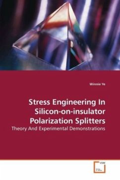 Stress Engineering In Silicon-on-insulator Polarization Splitters - Ye, Winnie