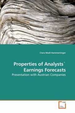 Properties of Analysts` Earnings Forecasts - Madl-Hammertinger, Clara