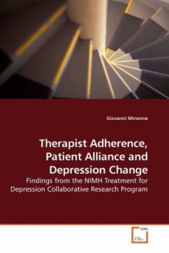 Cover Therapist Adherence, Patient Alliance and Depression Change