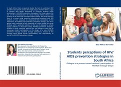 Students perceptions of HIV/AIDS prevention strategies in South Africa - Govender, Eliza Melissa