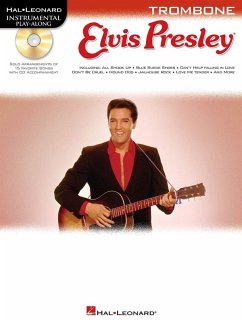 Elvis Presley for Trombone: Instrumental Play-Along Book/Online Audio [With CD (Audio)]
