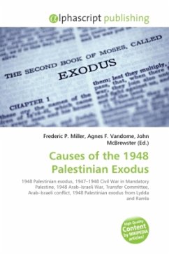 Causes of the 1948 Palestinian Exodus