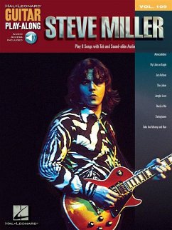 Cover Steve Miller - Guitar Play-Along Bolume 109 (Book/Online Audio)