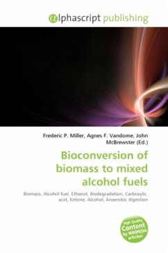 Bioconversion of biomass to mixed alcohol fuels