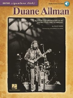 Duane Allman: A Step-By-Step Breakdown of His Guitar Styles and Techniques [With CD (Audio)] - Rubin, Dave