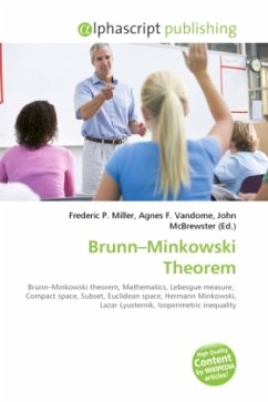 Brunn Minkowski Theorem