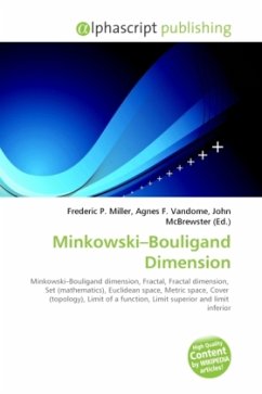 Minkowski Bouligand Dimension