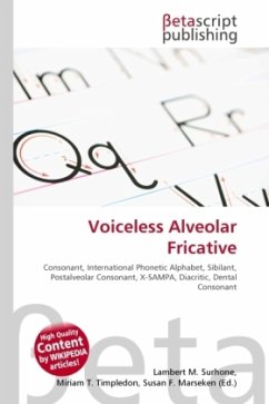 Voiceless Alveolar Fricative