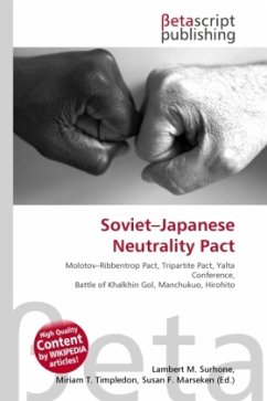 Soviet-Japanese Neutrality Pact