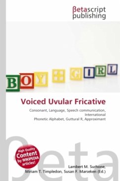 Voiced Uvular Fricative