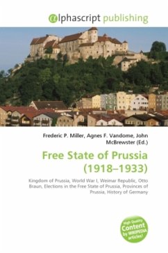 Free State of Prussia (1918 - 1933 )