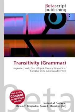 Transitivity (Grammar)