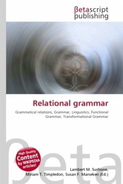 Relational grammar