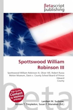 Spottswood William Robinson III