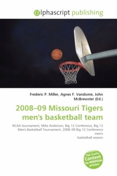 2008 09 Missouri Tigers men's basketball team